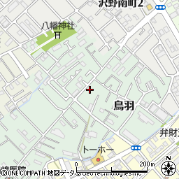 兵庫県明石市鳥羽1498周辺の地図