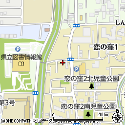 奈良県奈良市恋の窪1丁目19-25周辺の地図