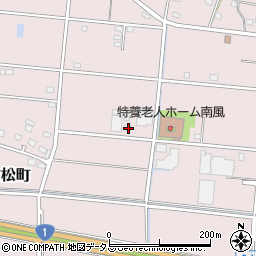 静岡県浜松市中央区倉松町740周辺の地図