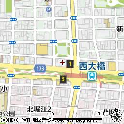 京阪神新町第１ビル周辺の地図