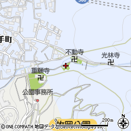 信貞寺周辺の地図