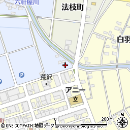 静岡県浜松市中央区田尻町525周辺の地図