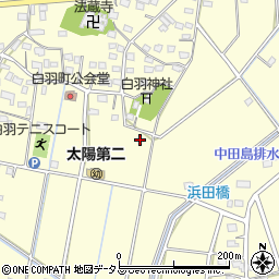 静岡県浜松市中央区白羽町1241周辺の地図