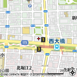 株式会社セディナ　大阪中央営業部周辺の地図