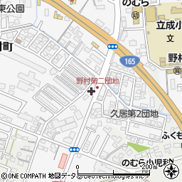三重県津市久居野村町329-24周辺の地図