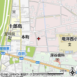 静岡県磐田市川袋1801-5周辺の地図