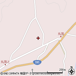 島根県益田市美都町丸茂1103周辺の地図