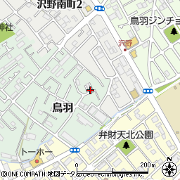 兵庫県明石市鳥羽1521周辺の地図