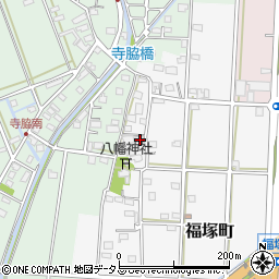 静岡県浜松市中央区福塚町125周辺の地図