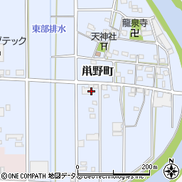 静岡県浜松市中央区鼡野町287周辺の地図