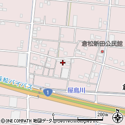 静岡県浜松市中央区倉松町1062周辺の地図
