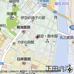 静岡県下田市一丁目20-1周辺の地図