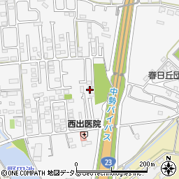 三重県津市久居野村町620-17周辺の地図
