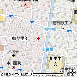 亀喜産業株式会社周辺の地図