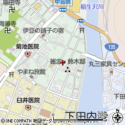 静岡県下田市一丁目10-16周辺の地図