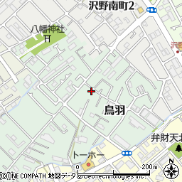 兵庫県明石市鳥羽1497周辺の地図