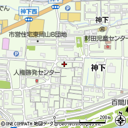 岡山県岡山市中区神下340周辺の地図