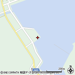 上対馬町漁協泉支所周辺の地図