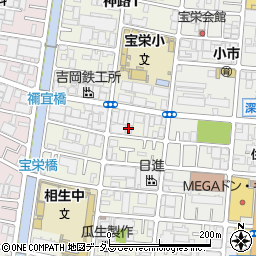 アイカ周辺の地図