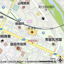 リトルマーメイド益田店周辺の地図