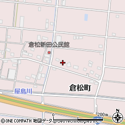 静岡県浜松市中央区倉松町966周辺の地図