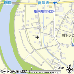 静岡県浜松市中央区白羽町1139周辺の地図