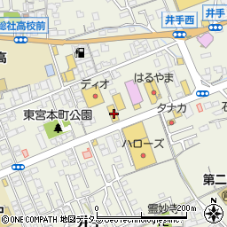 岡山県総社市総社1004周辺の地図