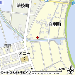 静岡県浜松市中央区白羽町1480周辺の地図