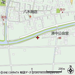 静岡県袋井市湊3681-1周辺の地図