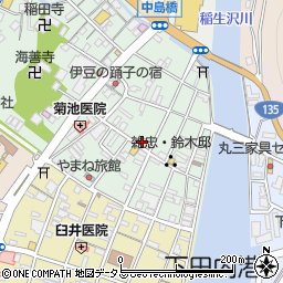 静岡県下田市一丁目11-17周辺の地図