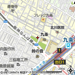 横倉廉幸後援会　事務所周辺の地図