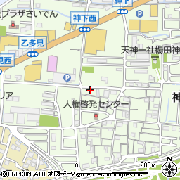 岡山県岡山市中区神下260周辺の地図