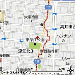 協和エクシオ大阪総合技術センター周辺の地図