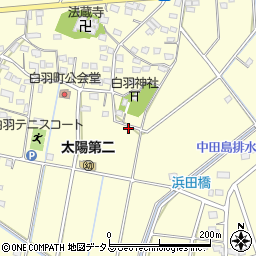 静岡県浜松市中央区白羽町1242周辺の地図