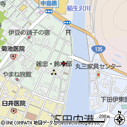 静岡県下田市一丁目9-7周辺の地図