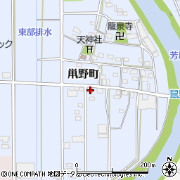 静岡県浜松市中央区鼡野町322周辺の地図