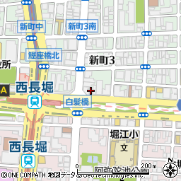 宗教法人神霊教大阪白髪橋教会周辺の地図