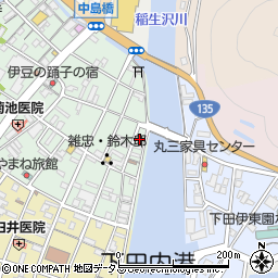 静岡県下田市一丁目8-18周辺の地図