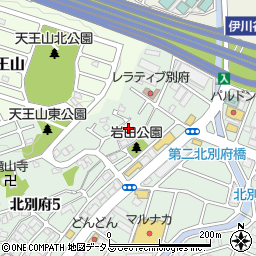 兵庫県神戸市西区北別府5丁目1906-2周辺の地図