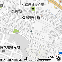 三重県津市久居野村町372-168周辺の地図