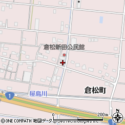 静岡県浜松市中央区倉松町1110周辺の地図