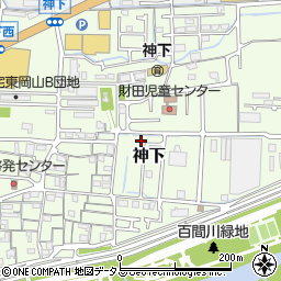 岡山県岡山市中区神下455周辺の地図