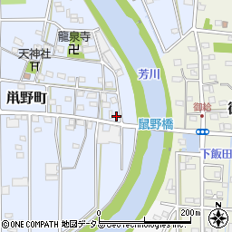 静岡県浜松市中央区鼡野町109周辺の地図