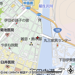 静岡県下田市一丁目9-6周辺の地図