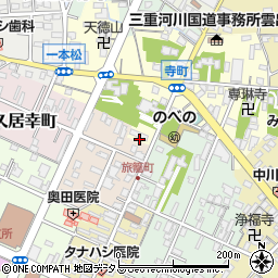 三重県津市久居寺町1260-6周辺の地図