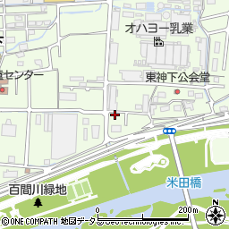 岡山県岡山市中区神下598周辺の地図
