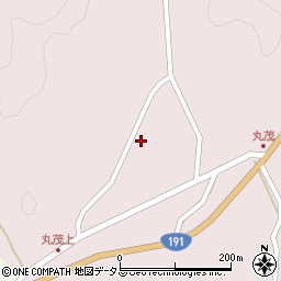 島根県益田市美都町丸茂1188周辺の地図
