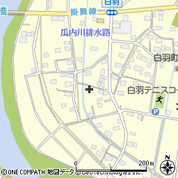 静岡県浜松市中央区白羽町1156周辺の地図