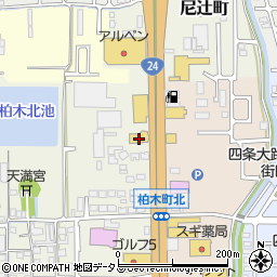 ＨｏｎｄａＣａｒｓ奈良中央奈良中央店周辺の地図