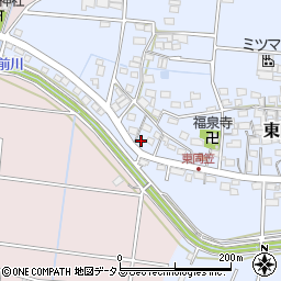 静岡県袋井市東同笠218周辺の地図